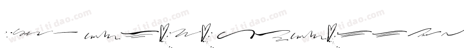 Big loada splatter字体转换